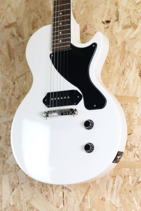 2022 Epiphone Billie Joe Armstrong Les Paul Junior in White w/OHSC - Pre-owned