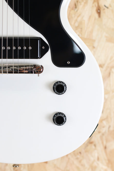 2022 Epiphone Billie Joe Armstrong Les Paul Junior in White w/OHSC - Pre-owned