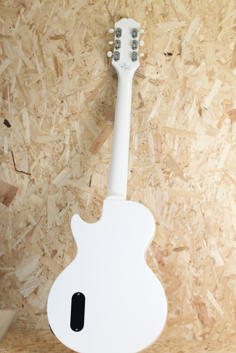2022 Epiphone Billie Joe Armstrong Les Paul Junior in White w/OHSC - Pre-owned