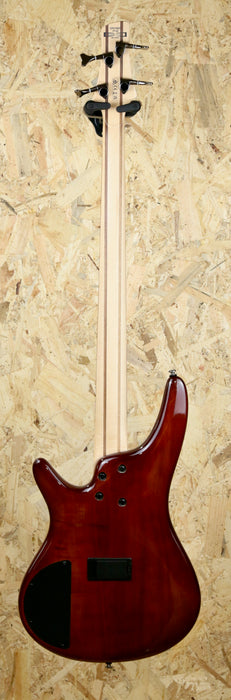 Ibanez SR370EF-BBT Fretless Bass Guitar in Brown Burst - Pre-owned