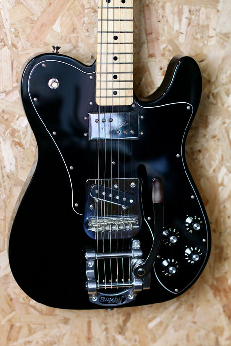 2019 Fender Limited Edition '72 Telecaster Custom w/ Bigsby, Maple Fingerboard, Black - Pre-owned