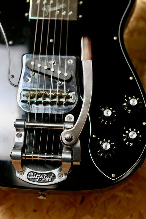 2019 Fender Limited Edition '72 Telecaster Custom w/ Bigsby, Maple Fingerboard, Black - Pre-owned