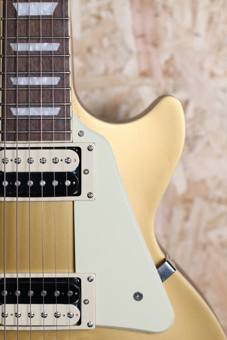 2021 Epiphone Les Paul Classic Worn, Worn Metallic Gold - Pre-Owned