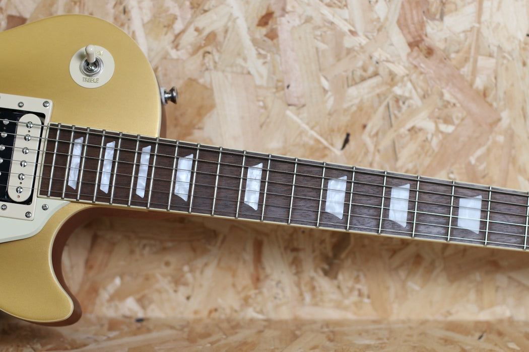 2021 Epiphone Les Paul Classic Worn, Worn Metallic Gold - Pre-Owned