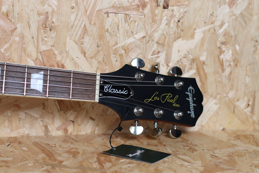 2021 Epiphone Les Paul Classic Worn, Worn Metallic Gold - Pre-Owned