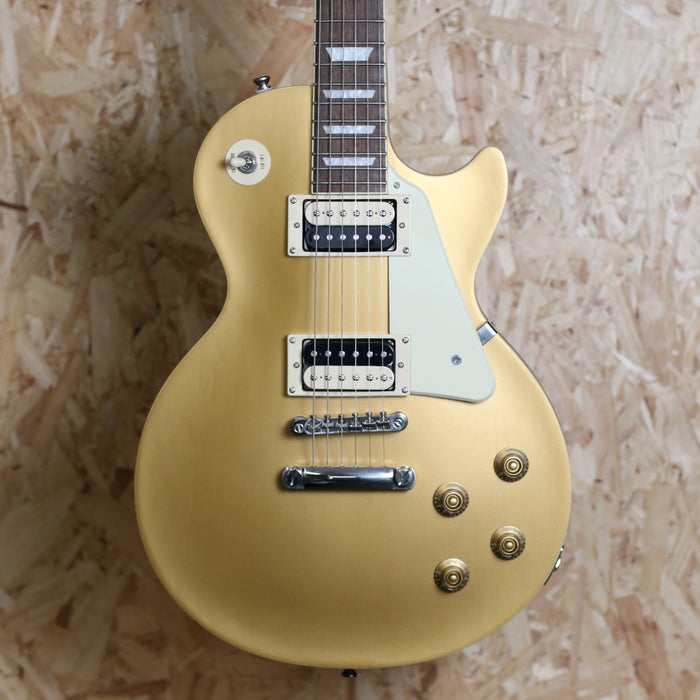 2021 Epiphone Les Paul Classic Worn, Worn Metallic Gold - Pre-Owned