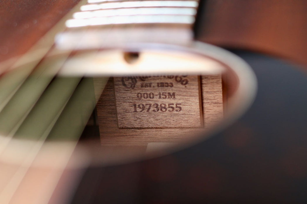 2015 Martin 000-15M All Mahogany w/Original Martin Hardcase - Pre-Owned