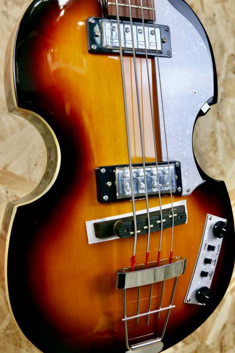Hofner Ignition Violin Bass Guitar in Sunburst - B-Stock