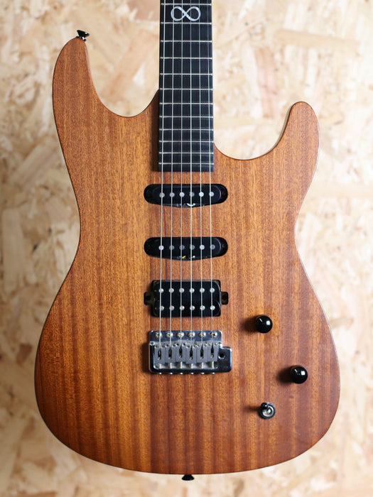 Chapman ML-1 MIK Electric Guitar in Natural Mahogany Finish w/Gigbag - Pre-owned