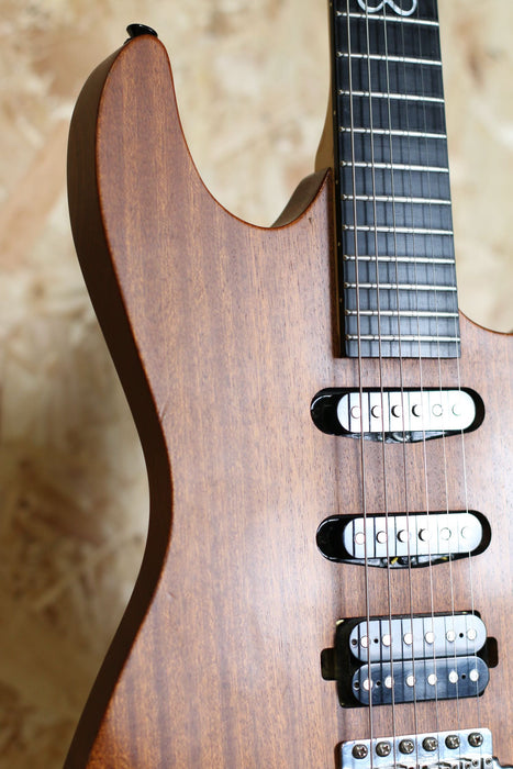 Chapman ML-1 MIK Electric Guitar in Natural Mahogany Finish w/Gigbag - Pre-owned