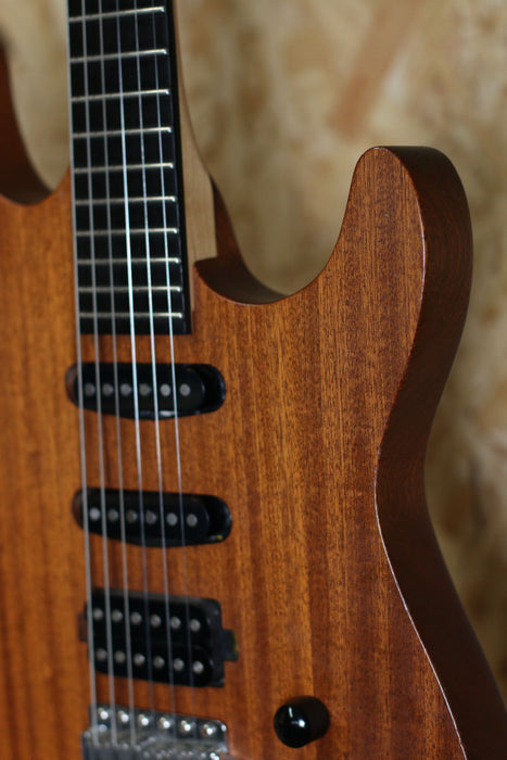 Chapman ML-1 MIK Electric Guitar in Natural Mahogany Finish w/Gigbag - Pre-owned