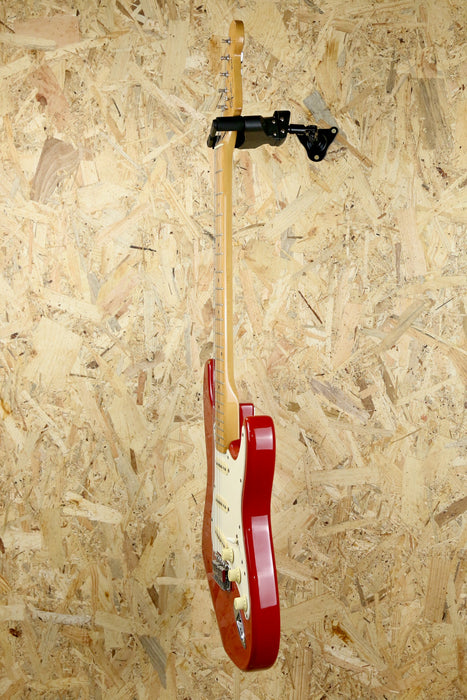 80/90's MIK Squier Stratocaster in Faded Red w/Maple - Pre-Owned