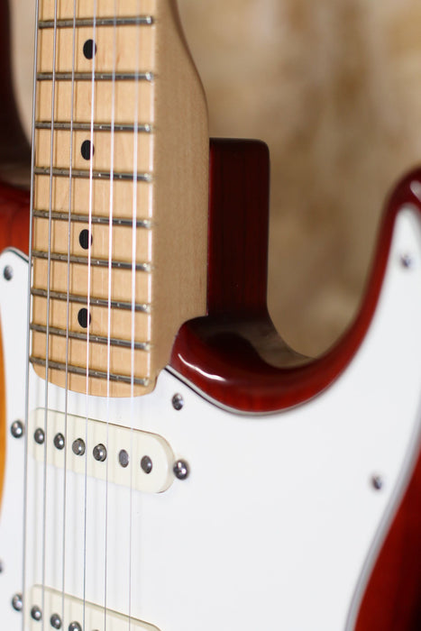 2012 Fender American Standard Stratocaster - Maple Fingerboard, Sienna Sunburst (Ash) w/Hard Case - Pre-owned