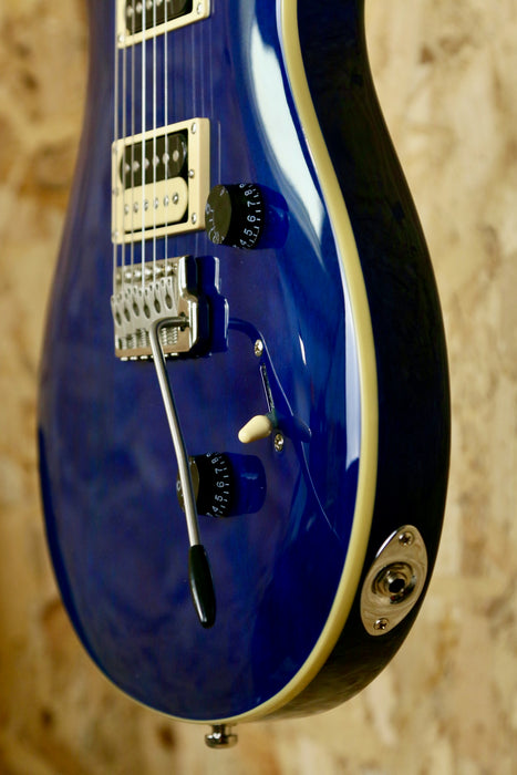 2022 PRS SE Standard 24-08 in Translucent Blue w/PRS Gigbag - Pre-owned