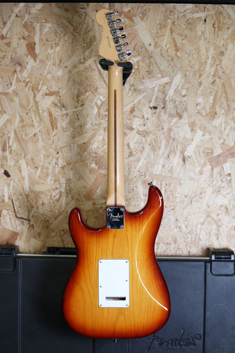 2012 Fender American Standard Stratocaster - Maple Fingerboard, Sienna Sunburst (Ash) w/Hard Case - Pre-owned