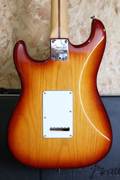 2012 Fender American Standard Stratocaster - Maple Fingerboard, Sienna Sunburst (Ash) w/Hard Case - Pre-owned