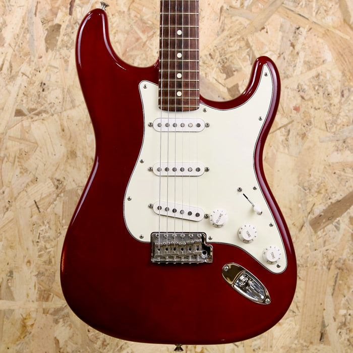 2006 Fender Highway One USA Stratocaster 70's Headstock in Wine Red w/Hardcase - Pre-owned