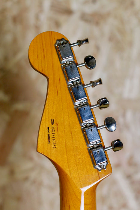 2018 Fender Classic Series '60s Stratocaster Nitro Lacquer, Pau Ferro Fingerboard, Fiesta Red w/Fender Hardcase + Custom Shop Pickups - Pre-owned