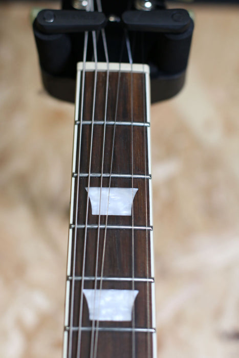 Vintage V100 Electric Guitar Flamed Iced Tea Burst - Pre-owned