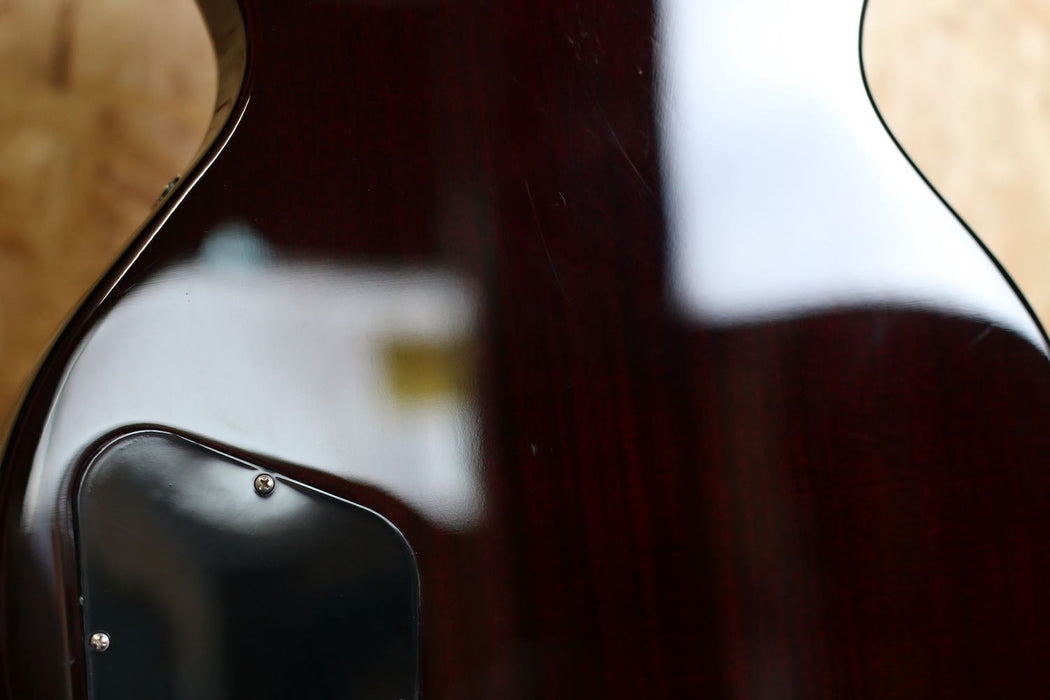 Vintage V100 Electric Guitar Flamed Iced Tea Burst - Pre-owned