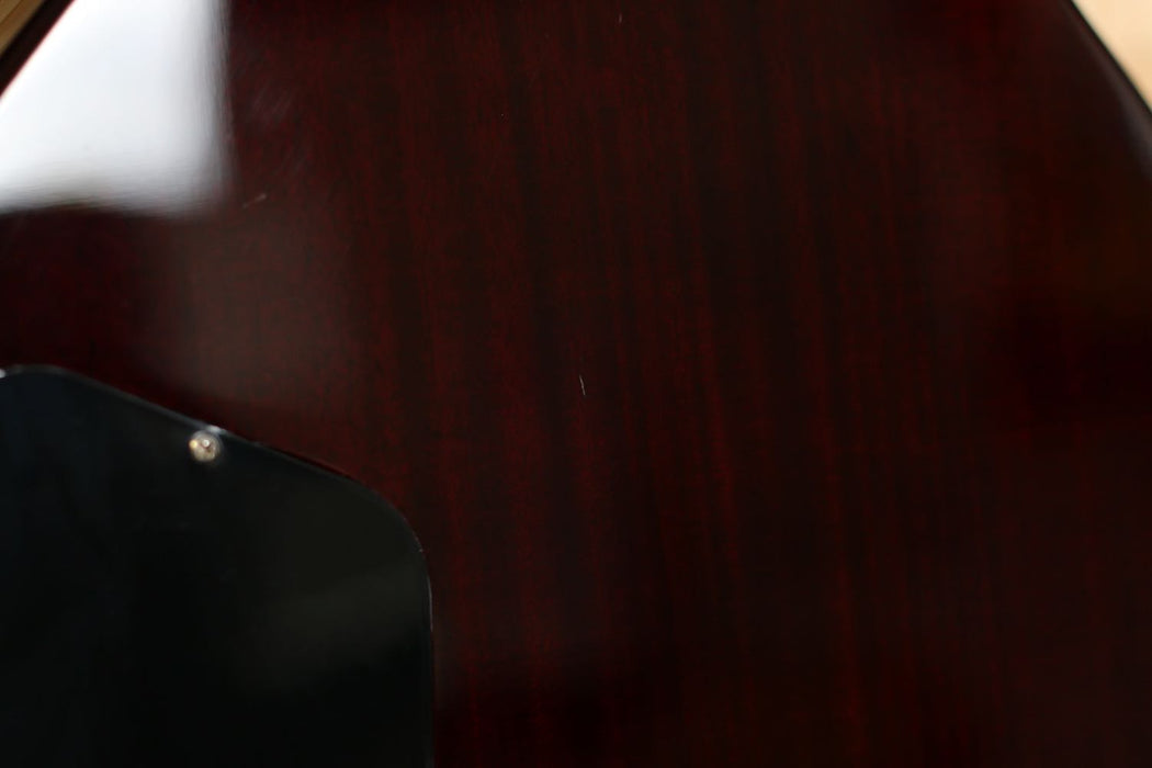 Vintage V100 Electric Guitar Flamed Iced Tea Burst - Pre-owned