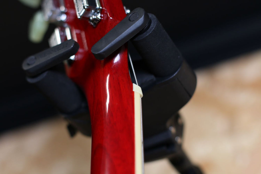 Vintage V100 Electric Guitar Cherry Red Burst AA Flame - Pre-owned