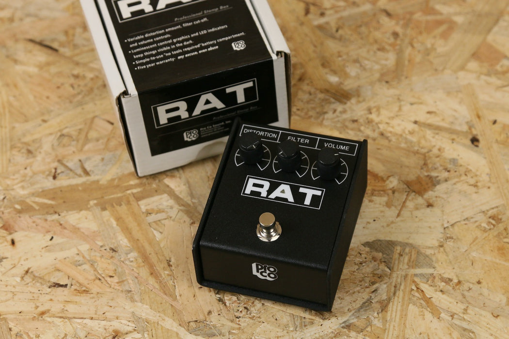 Pro Co RAT Distortion Pedal  (RAT2) - Pre-owned