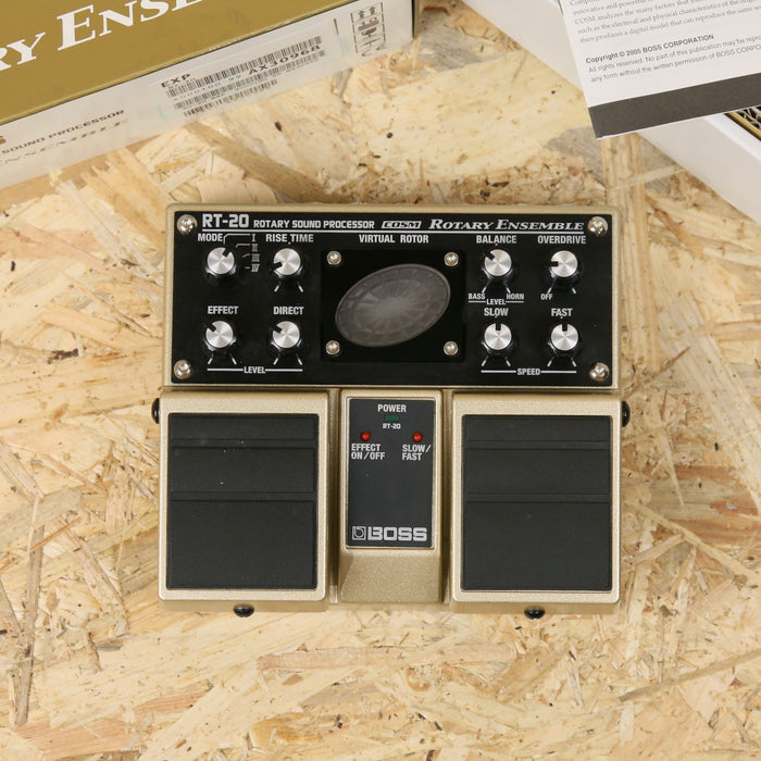 Boss RT-20 Rotary Ensemble Sound Processor Dual Pedal - Pre-owned