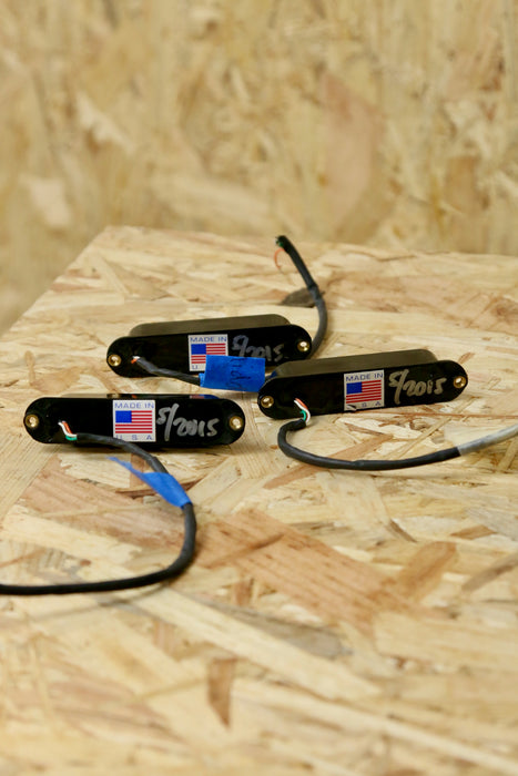 2015 Lace Sensor Gold Single Coil Pickups - Made In USA - Set of 3 - Pre-owned