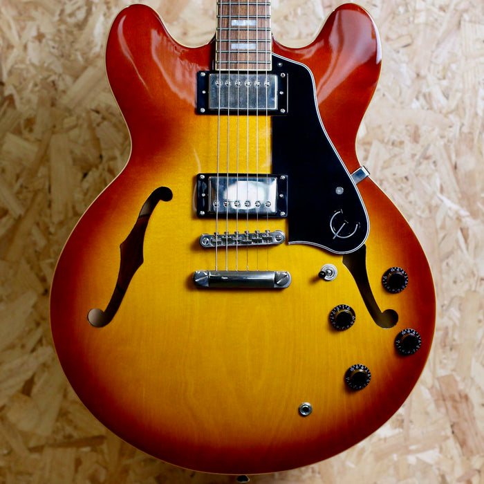 2018 Epiphone ES-335 PRO Limited Custom Shop Edition - Amber Burst - Pre-owned