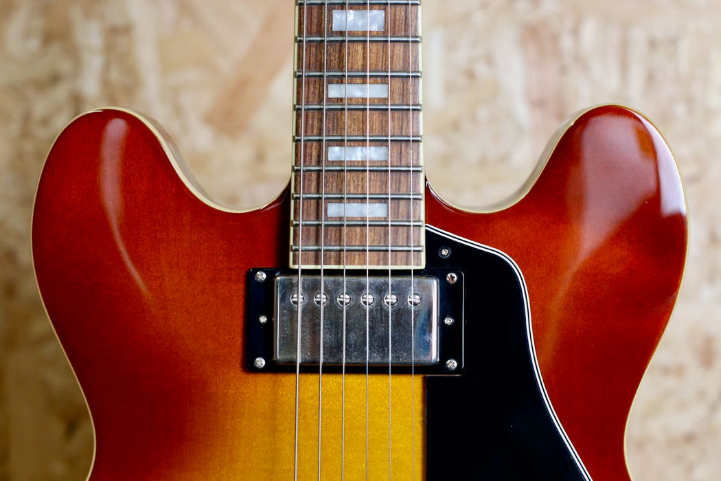 2018 Epiphone ES-335 PRO Limited Custom Shop Edition - Amber Burst - Pre-owned