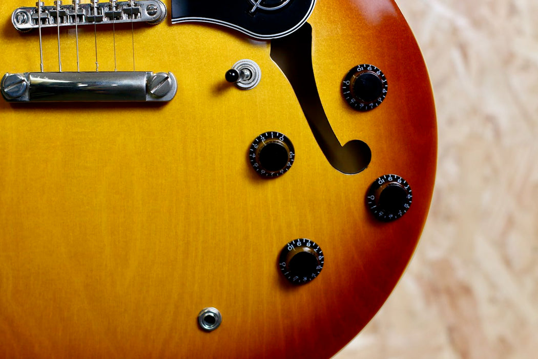 2018 Epiphone ES-335 PRO Limited Custom Shop Edition - Amber Burst - Pre-owned