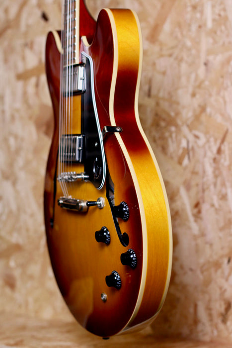 2018 Epiphone ES-335 PRO Limited Custom Shop Edition - Amber Burst - Pre-owned