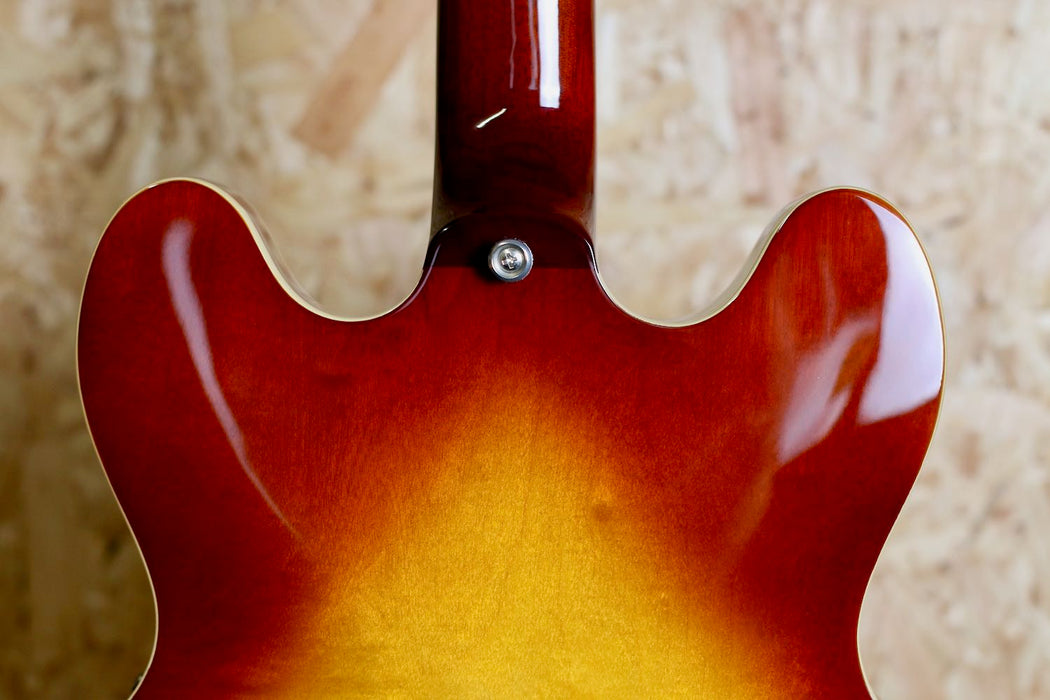 2018 Epiphone ES-335 PRO Limited Custom Shop Edition - Amber Burst - Pre-owned