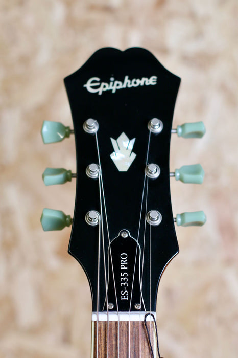 2018 Epiphone ES-335 PRO Limited Custom Shop Edition - Amber Burst - Pre-owned