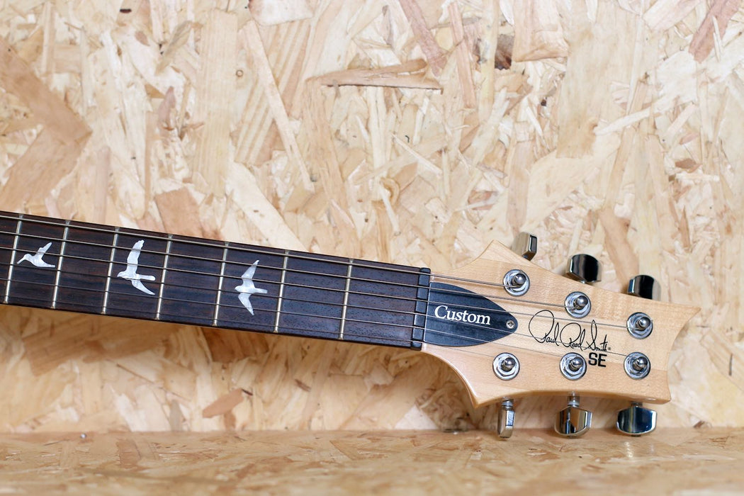 2018 PRS SE Custom 24 Trampas Green Flame Top w/Gigbag - Pre-owned