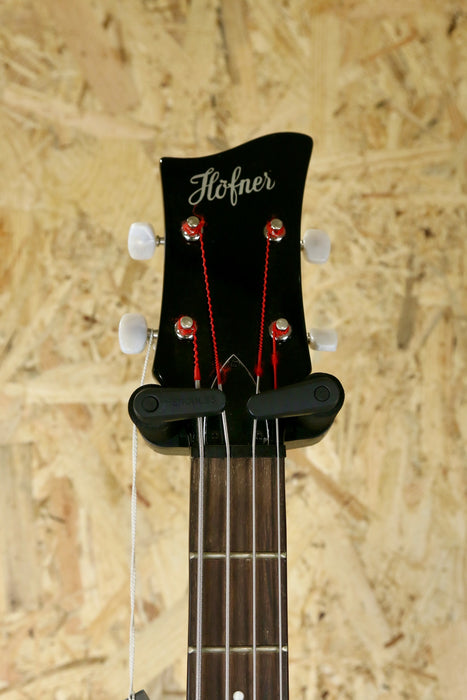Hofner Ignition SE Club Hollow Body Bass Guitar Black - Pre-owned