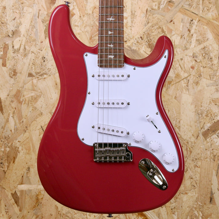 2025 PRS SE Silver Sky in Derby Red | John Mayer Signature - Pre-owned