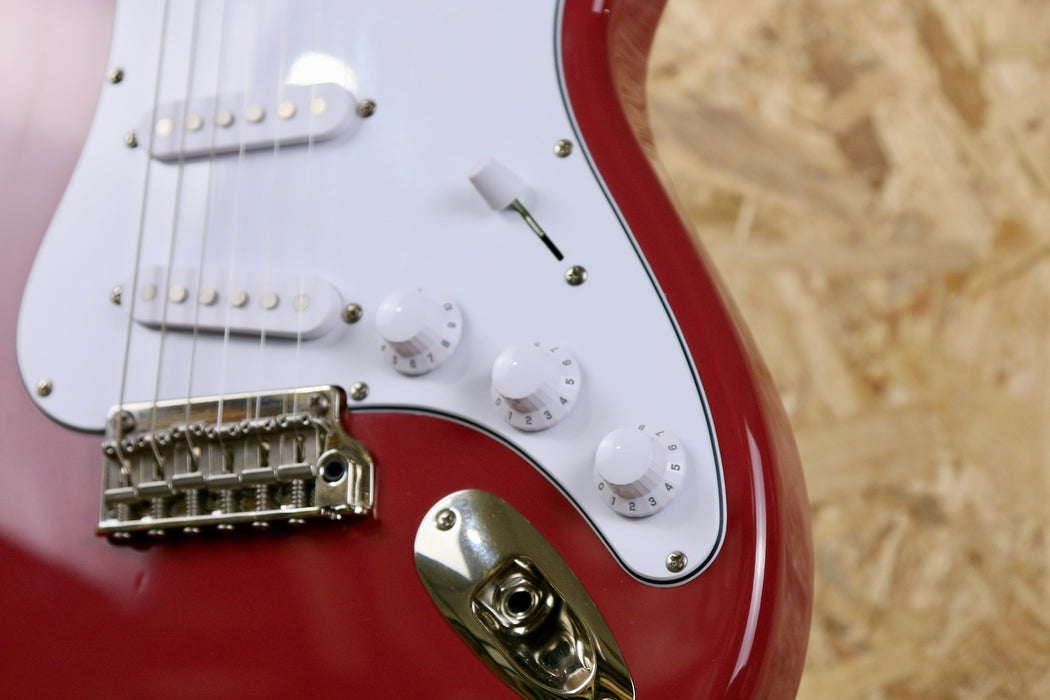 2025 PRS SE Silver Sky in Derby Red | John Mayer Signature - Pre-owned
