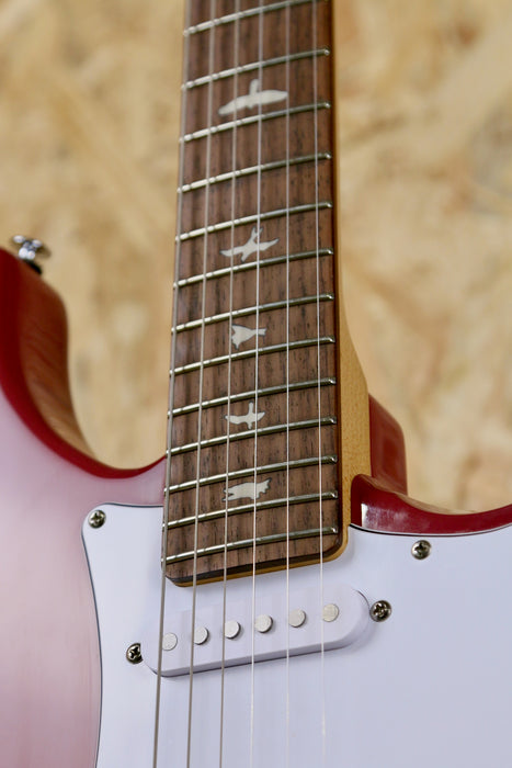 2025 PRS SE Silver Sky in Derby Red | John Mayer Signature - Pre-owned