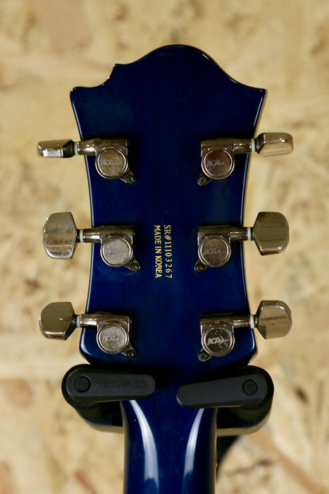 BC Rich Mockingbird w/Floyd Rose ST in Transparent Blue/Green Burst MIK - Pre-Owned