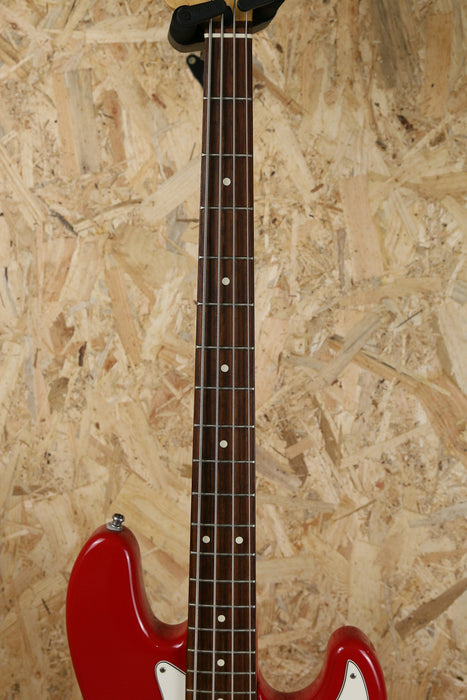1997 Fender MIM Jazz Bass in Red - Pre-owned