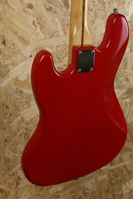 1997 Fender MIM Jazz Bass in Red - Pre-owned