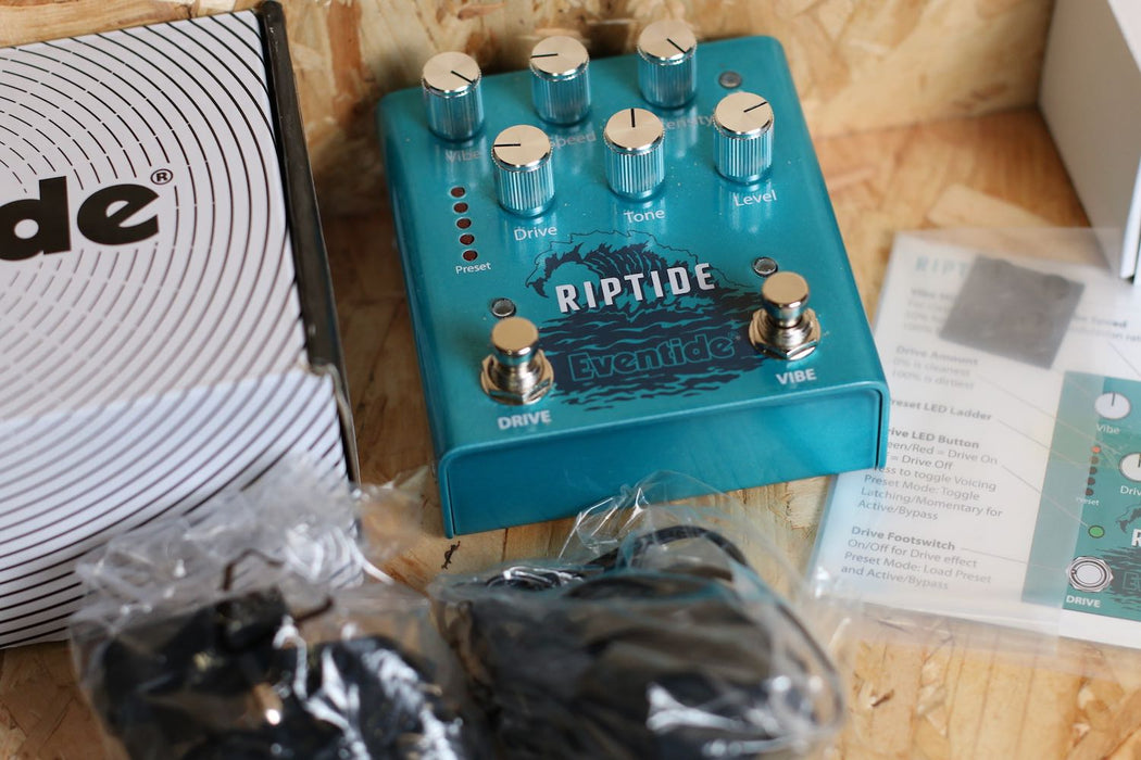 Eventide RIPTIDE Overdrive & Uni-Vibe Pedal w/Box - Pre-owned