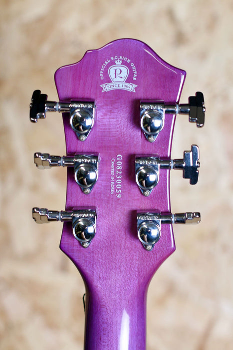 BC Rich Legacy Series Mockingbird ST with Floyd Rose in Transparent Purple - Pre-Owned