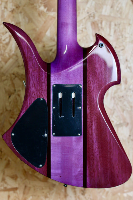 BC Rich Legacy Series Mockingbird ST with Floyd Rose in Transparent Purple - Pre-Owned