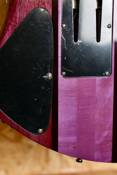 BC Rich Legacy Series Mockingbird ST with Floyd Rose in Transparent Purple - Pre-Owned