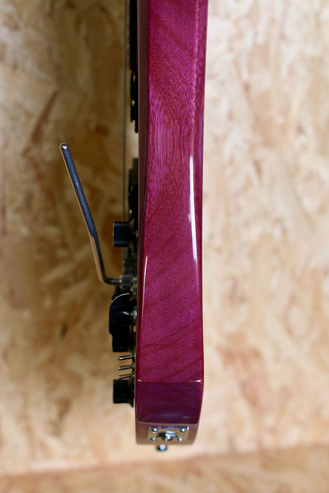 BC Rich Legacy Series Mockingbird ST with Floyd Rose in Transparent Purple - Pre-Owned