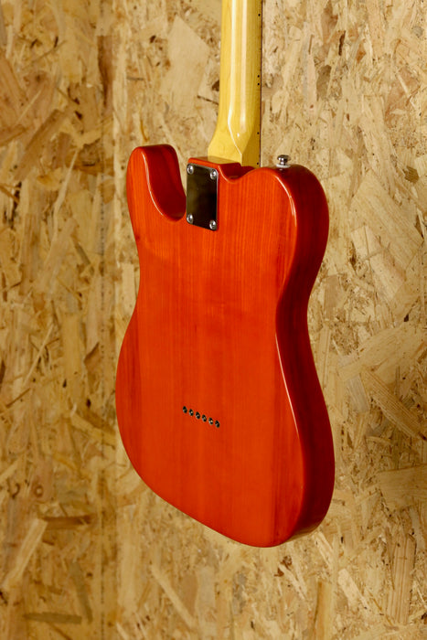 G&L Tribute Series Asat Classic Semi Hollow in Clear Orange - Pre-Owned