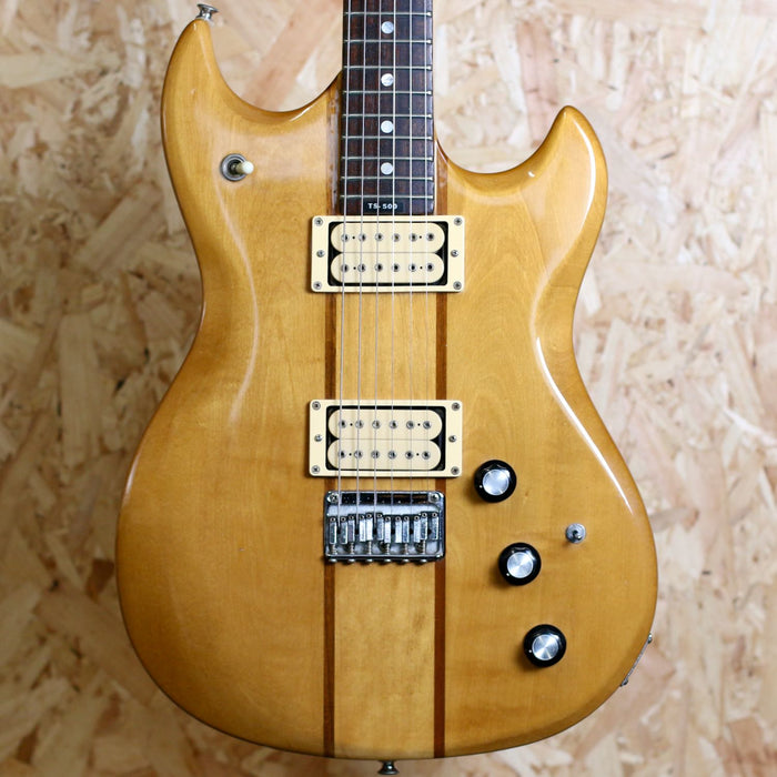 80's Aria Pro ll TS-500 MIJ Electric Guitar Natural w/Hardcase - Pre-owned